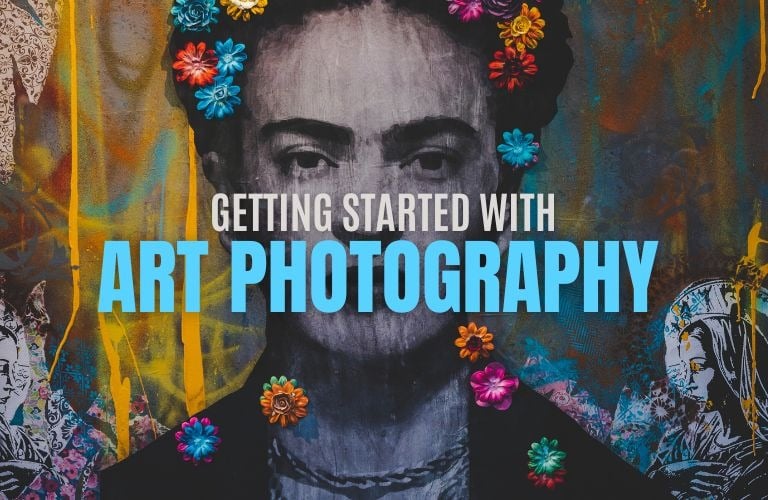 Getting Started with Art Photography in a Live Zoom Art Photography Course.