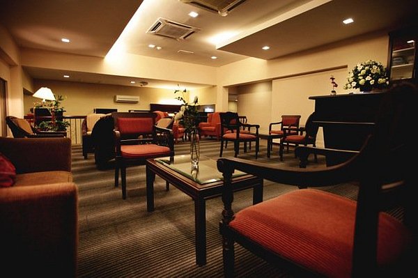 Guest lounge at Hotel Eden54