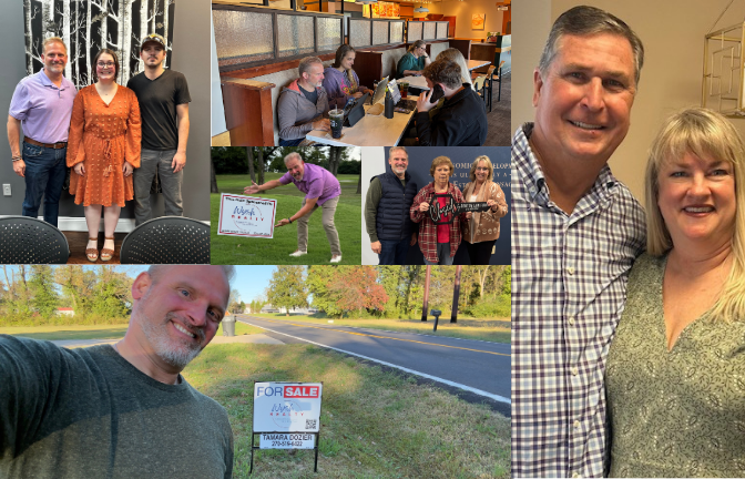 A  collage of wysh realty pictures