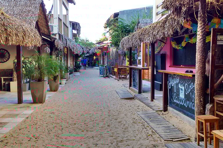 Sand Street Jericoacoara Brazil