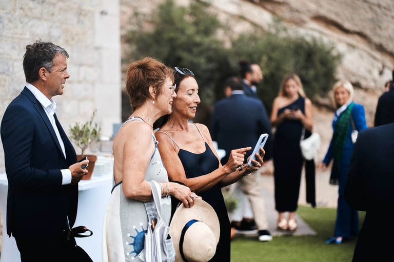 portrait invité mariage
