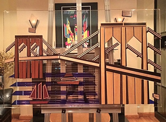 BROOKLYN BRIDGE easel pic -richWOODart.com-48"x30"-43 lbs.