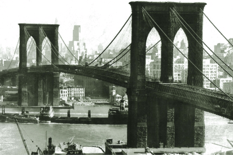 Brooklyn Bridge - Manhattan view-1948 pic