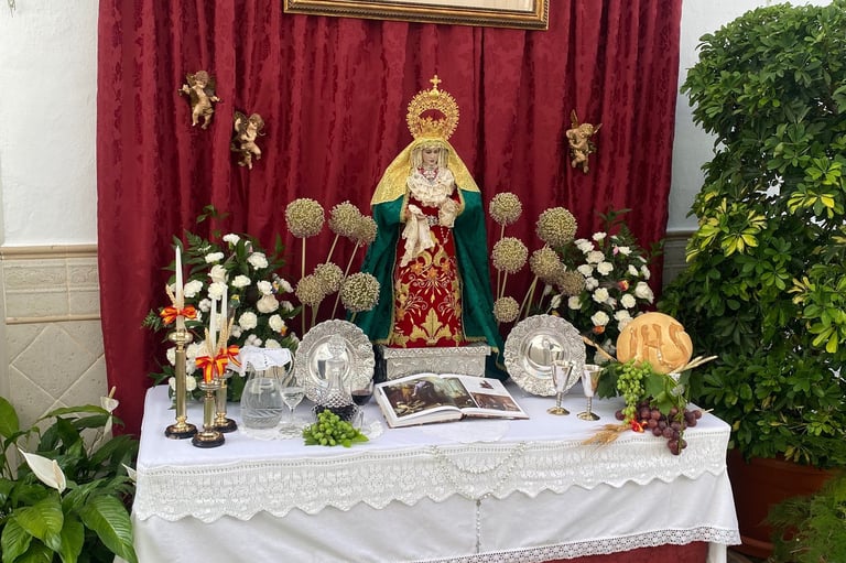 Benalmadena Pueblo autel vierge