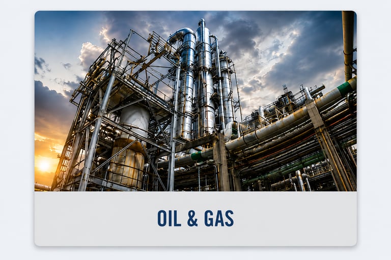 Engineering investigations for Oil & Gas facilities