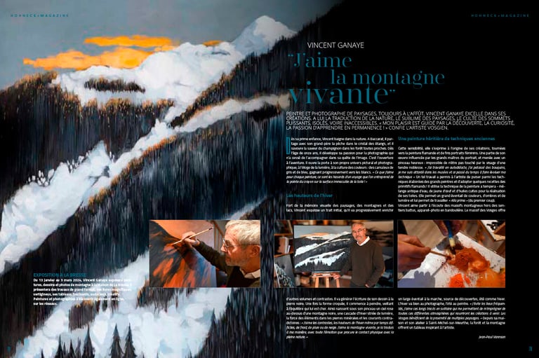 Article publié dans Hohneck Magazine hiver 2023