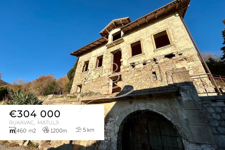 stone house opatija croatia