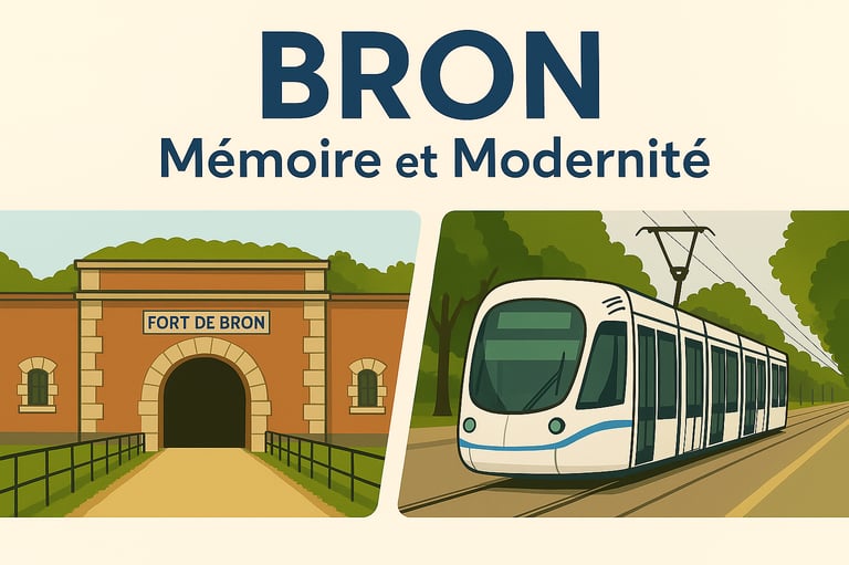 Fort de Bron et Tramways