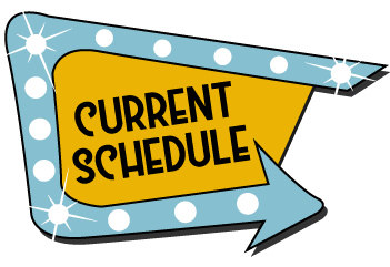 Doo Wop Desserts calendar image that says Current Schedule
