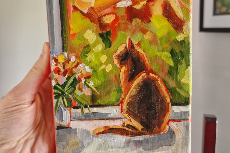 fun art, UK animals artists, art of home, gift ideas, pet art, portrait artist UK, landscapes,