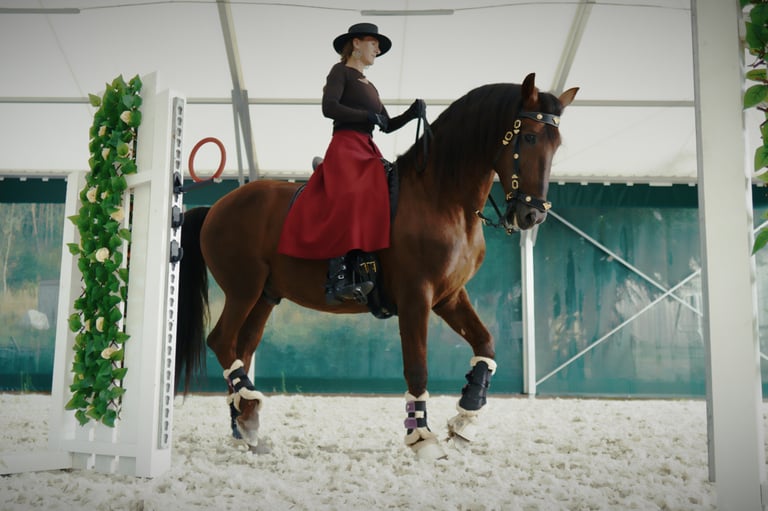 chapskirt horse riding skirt