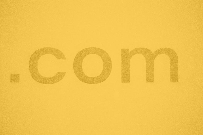 Développement de site web, achat de domaine, mail