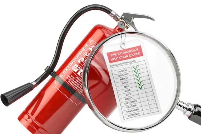 fire extinguisher inspection maintenance hong kong