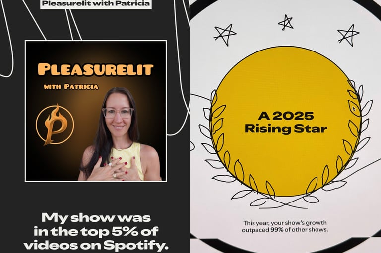 Pleasurelit with Patricia Podcast Spotify Award
