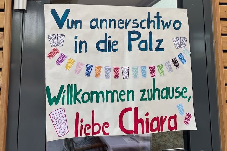 Rückkehr annerschtwo Gap Year