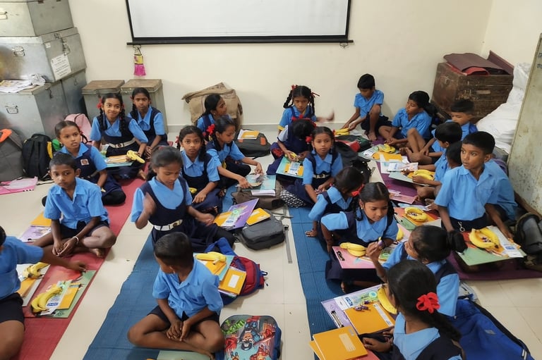 DONORIAM donation to school students1