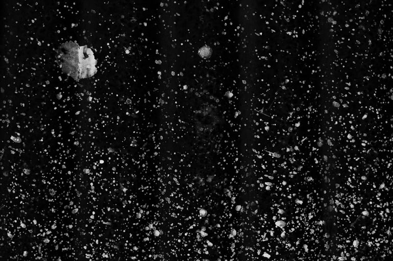 fotografia de textura satelital estrellada