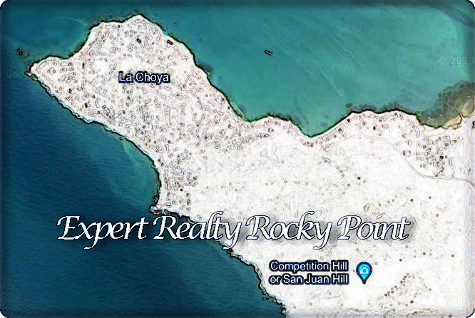 Puerto Penasco Mexico Cholla Bay Map