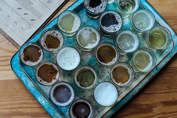 Dégustation de différentes boissons