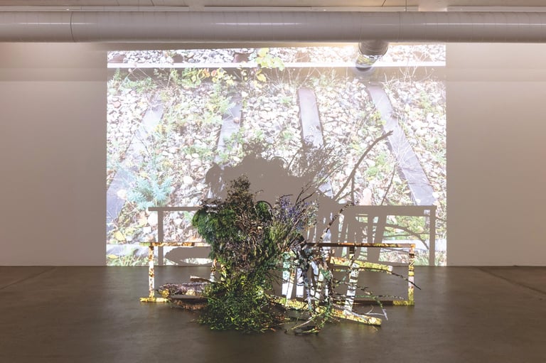 Hedy Leung Ikebana Installation 3x7=21 Sogetsu Ikebana