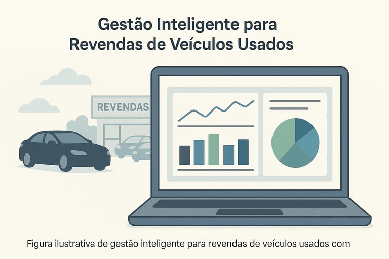 Sistema de gestão para revendas de veículos usados com controle de estoque e vendas