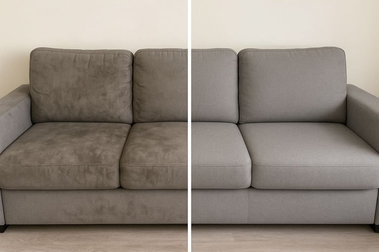 Limpieza de salas y sillones en CDMX