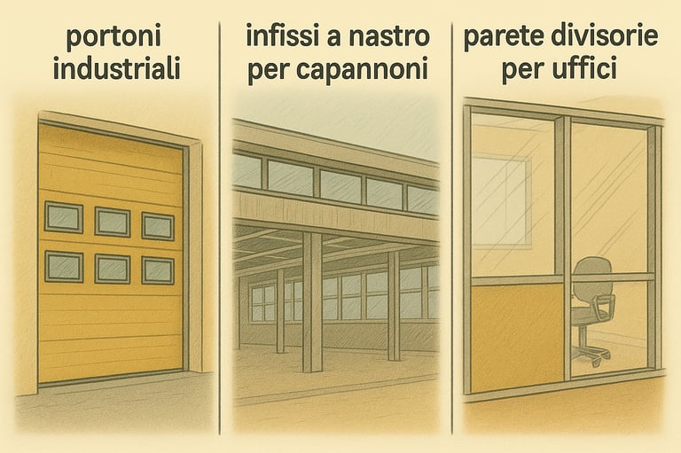 Infissi industriali