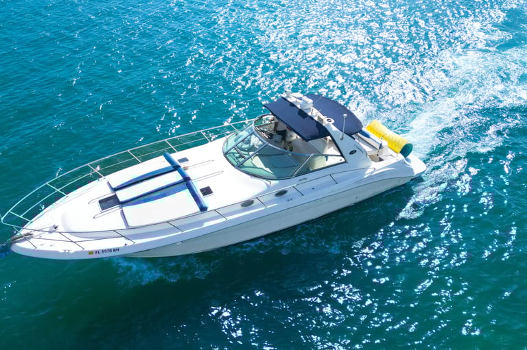 44FT Sea Ray boat rental in Miami