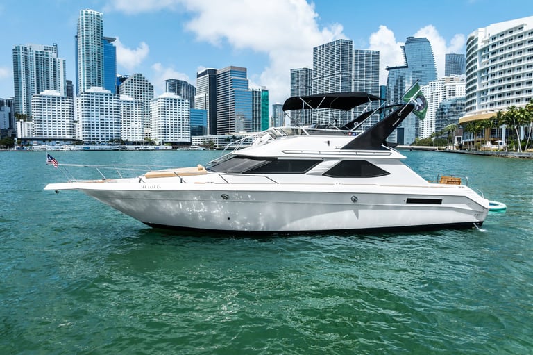 affordable yacht rental Miami Sea Ray 45