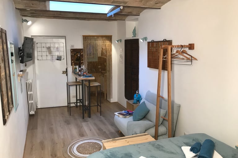 Stylish interior design at Studio Paolina Rome apartment