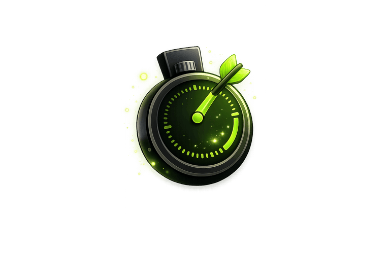 On-brand and goal-focused icon representing strategic motion graphics aligned with business objectiv