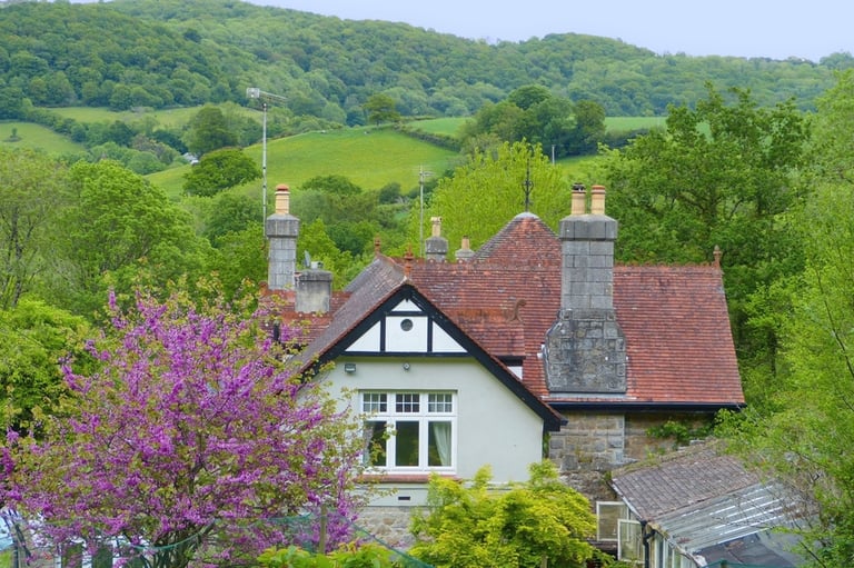 Tower Lodge , Forder Gardens.