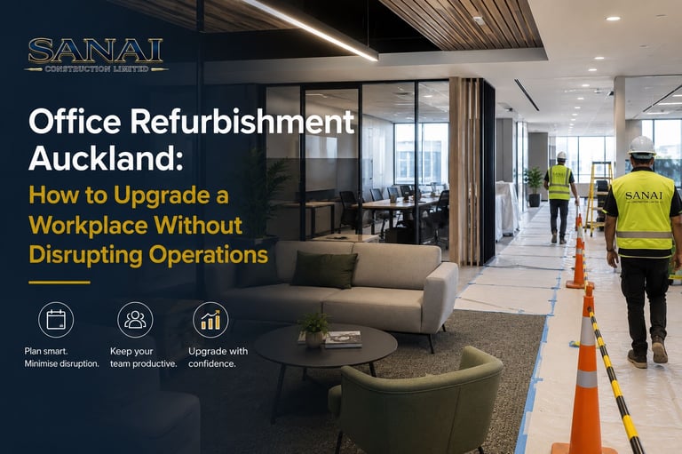 sanai-construction---office-refurbishment-auckland-how-to-upgrade-a-workplace-without-disrupting-operations