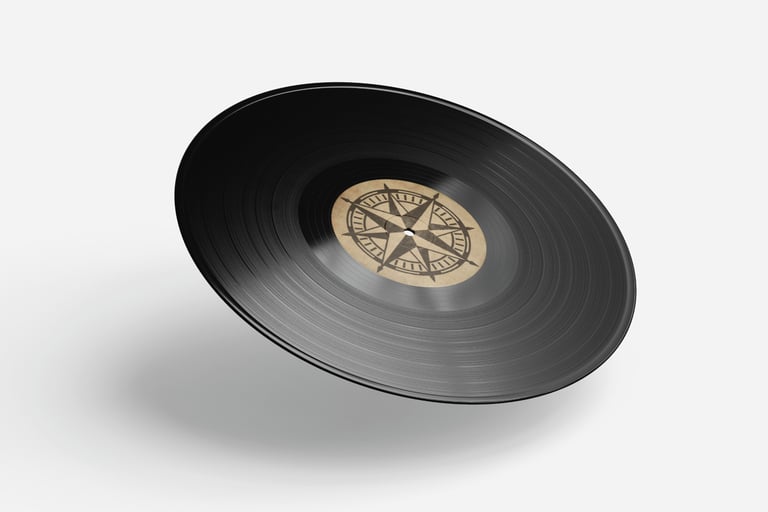 Paniczyk vinyl album label