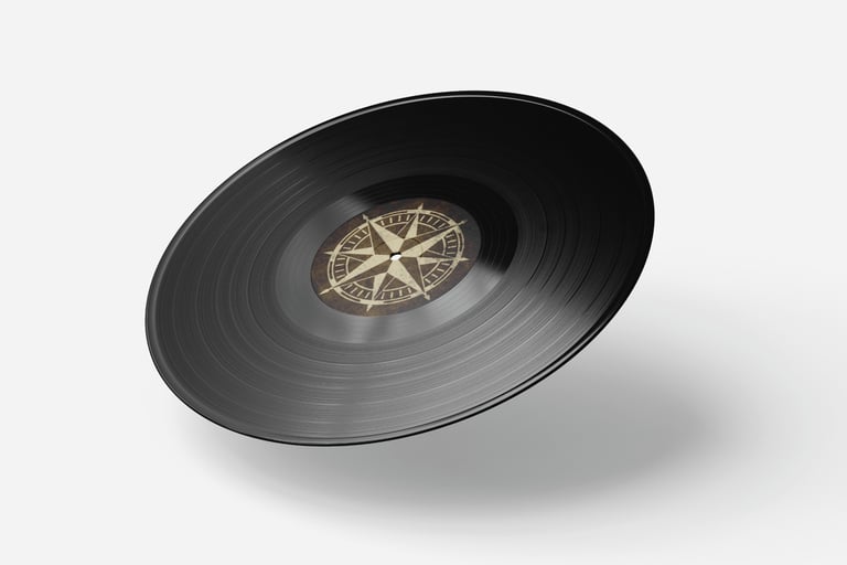 Paniczyk vinyl album label