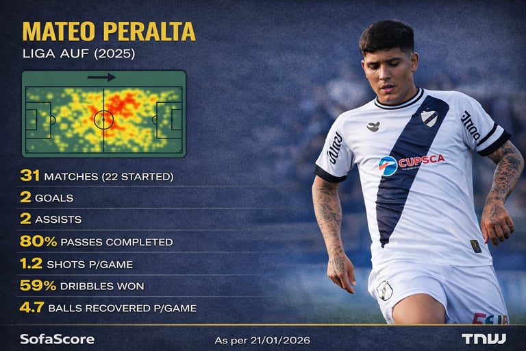 Mateo Peralta Stats