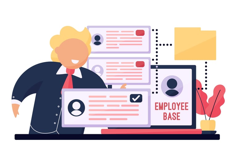 employee base illustration