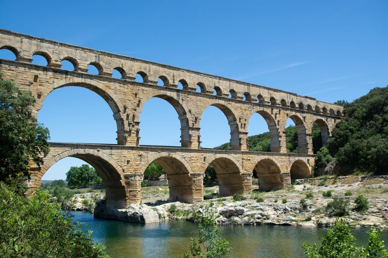 Pont du Gard - Photo Art grand format