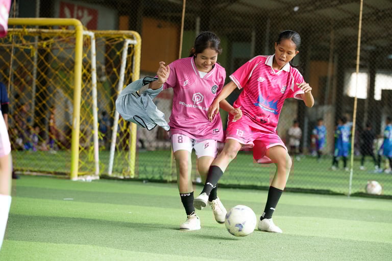 mantang united angels go futsal