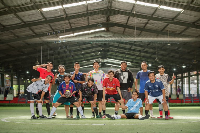 futsal ikan daun