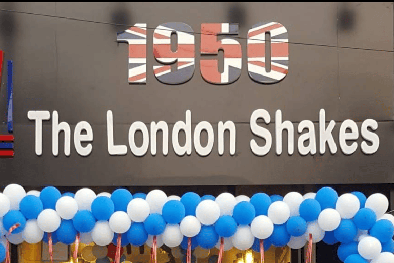 An image showing Logo of The London Shakes cafe