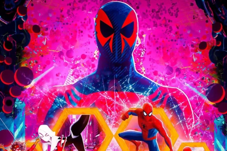 a spider - man in a spider - man suit with a spider - man costume