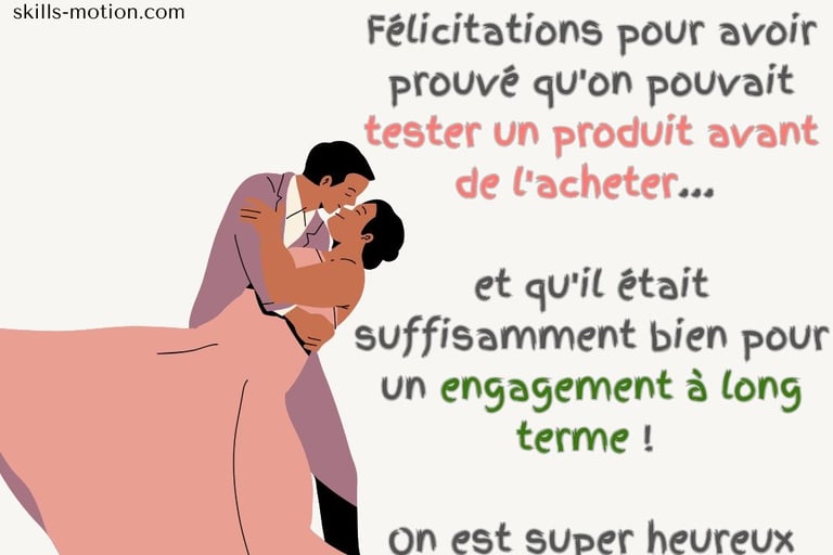 texte carte felicitations mariage apres vie commune humour