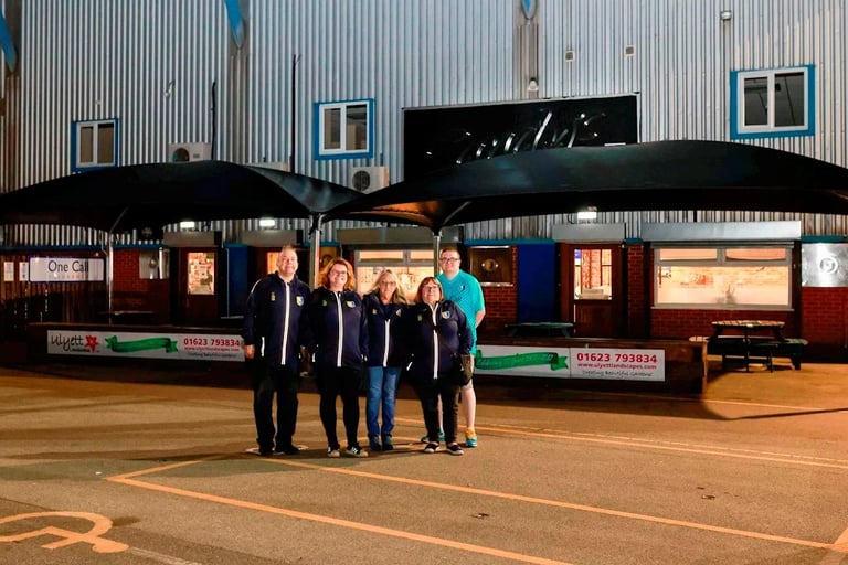 The new Canopy at the One Call Stadium