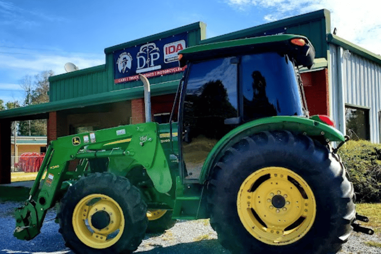 Tractor complete detailing from D and P auto detailing