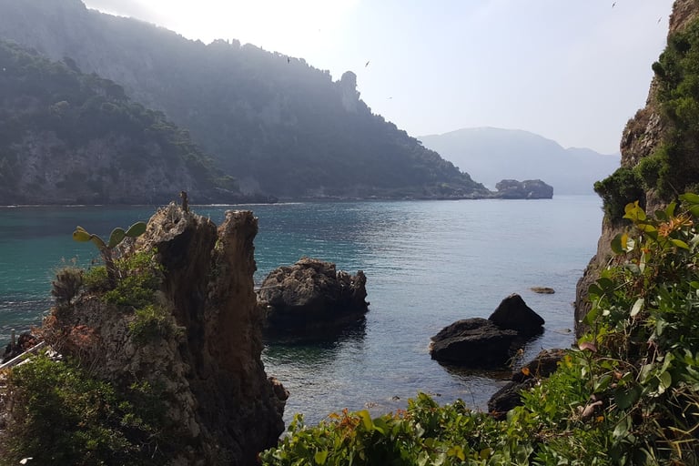 Kyra Dikea island Corfu Villa Olivia Pentati