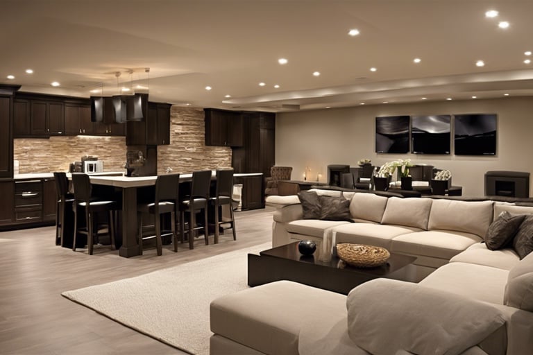 a custom Toronto basement