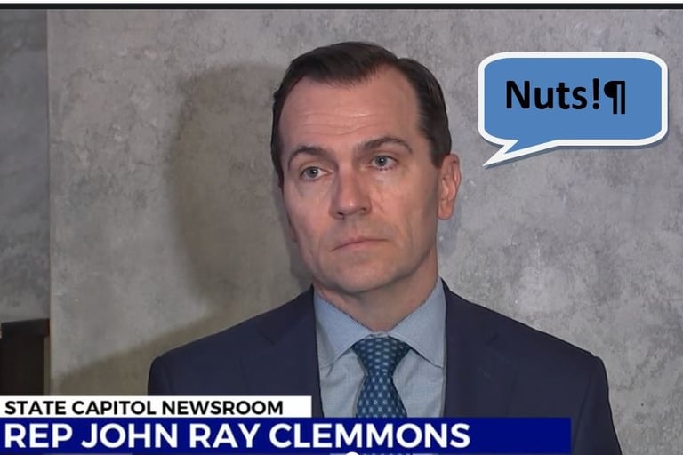 Rep John Ray Clemens 