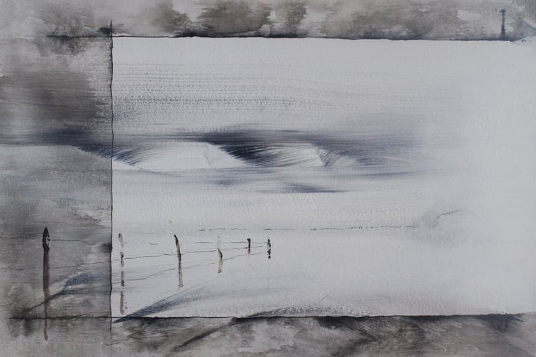 Jaï - Acrylique sur toile - Collection "Les grands Espaces " 2025