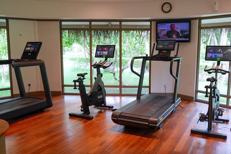 LUX South Ari Atoll Maldives gym